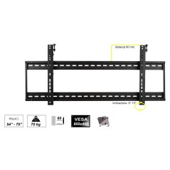 SUPPORTO PER VIDEO WALL 54-70" PER TV PIATTE LED, LCD FINO A 70 KG E FINO A VESA 800X400