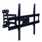 STAFFA A MURO PER TV FINO A 40 KG, DA 37 A 70" FINO A VESA 400X600 CON 3 SNODI ORIENTAMENTO ALTO/BASSO 5-10° ORIENTAMENTO LATERA