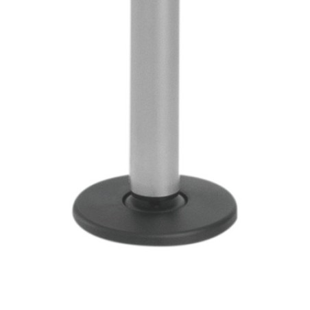 ASTA SUPPORTO PER TV PAVIMENTO-SOFFITTO PER MONITOR 37-70" CON RIPIANO