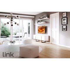 STAFFA A MURO FISSA PER TV LED/LCD DA 13" A 37" FINO A 15 KG E VESA 100X100