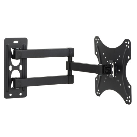 BRACCIO A MURO ALLUNGABILE CON 3 SNODI PER TV LED/LCD DA 14 A 43" FINO A 18KG E VESA 200X200