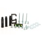 BRACCIO A MURO ALLUNGABILE CON 3 SNODI PER TV LED/LCD DA 14 A 43" FINO A 18KG E VESA 200X200