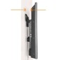 SUPPORTO MONITOR 37"-80" FINO A 50 KG PER PARETI CARTONGESSO LEGNO ECC