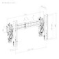 BRACCIO SUPPORTO VIDEO WALL 37"-70" FINO A VESA 600X400