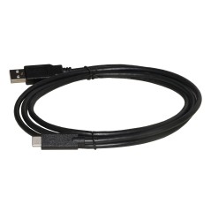 CAVO USB 2.0 "A" MASCHIO USBC ® MT 0,3 COLORE NERO