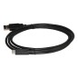 CAVO USB 2.0 "A" MASCHIO USBC ® MT 0,5 COLORE NERO