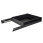 CASSETTO ESTRAIBILE PER ARMADI RACK 19" NERO PROFONDITA' 650MM