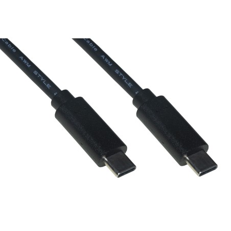 CAVO USB-C 3.1 PER RICARICA E SCAMBIO DATI IN RAME MT 0.5
