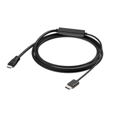 CAVO DISPLAYPORT 1.4 - HDMI® CONTATTI DORATI 4KX2K 60HZ 18GBPS HDR RGB 4:4:4 DOPPIA SCHERMATURA MT 5