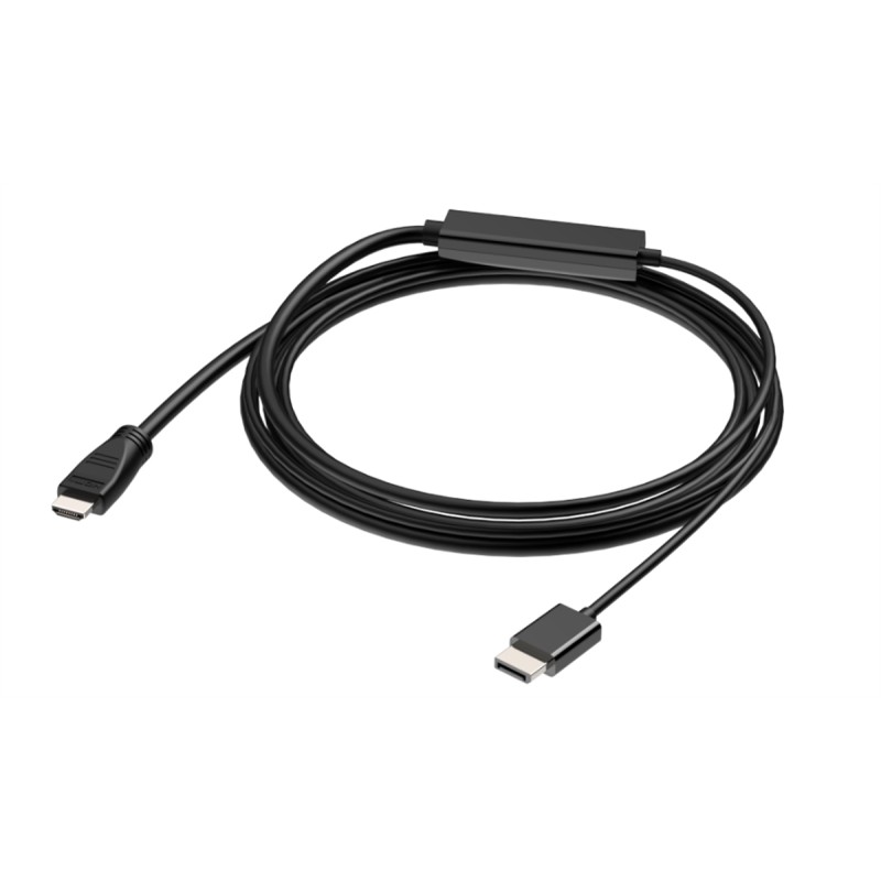 CAVO DISPLAYPORT 1.4 - HDMI® CONTATTI DORATI 4KX2K 60HZ 18GBPS HDR RGB 4:4:4 DOPPIA SCHERMATURA MT 5