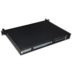 CHASSIS PER SERVER INSTALLAZIONE 19" 1 UNITA' CON 2 SLOT 5.25" SLIM + 2 X 2,5" O 1 X 3,5" PROFONDITA' 300 MM