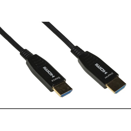CAVO HDMI® AOC FIBRA OTTICA IBRIDO, HDCP, ARC, EDID 4K@60HZ@4:4:4 MT 10