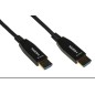CAVO HDMI® AOC FIBRA OTTICA IBRIDO, HDCP, ARC, EDID 4K@60HZ@4:4:4 MT 15
