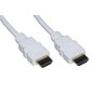 CAVO HDMI® 4KX2K PER PC, NOTEBOOK, HDTV, ECC CONTATTI DORATI MT 1 COLORE BIANCO