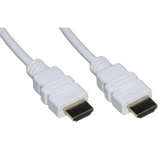 CAVO HDMII® 4KX2K PER PC, NOTEBOOK, HDTV, ECC CONTATTI DORATI MT 2 COLORE BIANCO