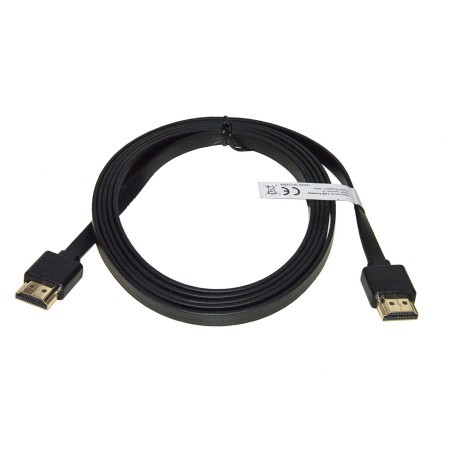 CAVO PIATTO HDMI® ULTRA SLIM 4K CON MINI CONNETTORI SALVASPAZIO MT 1,8