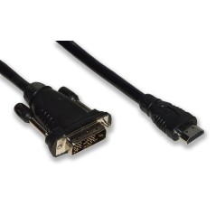 CAVO HDMI® MASCHIO - DVI-D 18+1 POLI MASCHIO 4KX2K MT 2