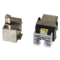 INSERTO JACK SCHERMATO RJ45 8 POLI CAT 5E 180° PER RETI