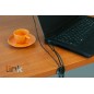 KIT 16 PEZZI SUPPORTI ADESIVI PER GESTIONE CAVI COLORE NERO