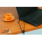 KIT 16 PEZZI SUPPORTI ADESIVI PER GESTIONE CAVI COLORE NERO