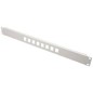 PANNELLO PATCH 19" VUOTO IN METALLO PER 8 KEYSTONE JACK GRIGIO CHIARO
