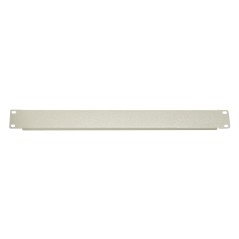 PANNELLO CIECO 1 UNITA' PER ARMADI RACK 19" GRIGIO VITI INCLUSE