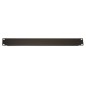 PANNELLO CIECO 1 UNITA' PER ARMADI RACK 19" NERO VITI INCLUSE
