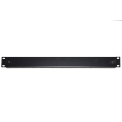 PANNELLO CIECO 1 UNITA' PER ARMADI RACK 19" COLORE NERO CHIUSURA A SCATTO