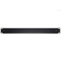 PANNELLO CIECO 1 UNITA' PER ARMADI RACK 19" COLORE NERO CHIUSURA A SCATTO