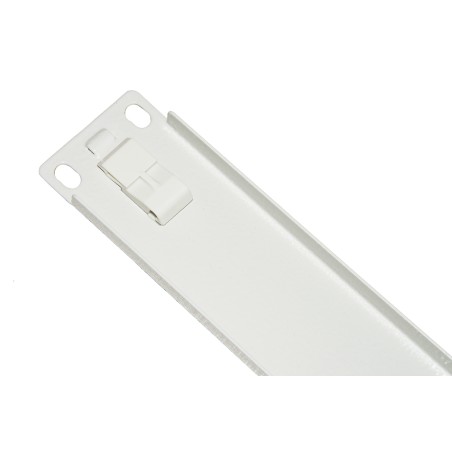 PANNELLO CIECO 1 UNITA' PER ARMADI RACK 19" COLORE GRIGIO CHIUSURA A SCATTO