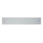 PANNELLO CIECO 2 UNITA' PER ARMADI RACK 19" COLORE GRIGIO CHIUSURA A SCATTO
