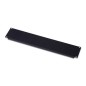 PANNELLO CIECO 2 UNITA' PER ARMADI RACK 19" NERO VITI INCLUSE