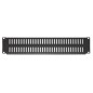 PANNELLO CIECO VENTILATO 2 UNITA' PER ARMADI RACK 19" NERO VITI INCLUSE