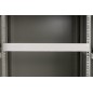COPERTURA 19" PER ARMADI RACK 6U GRIGIO CON PARTI 1U STACCABILI INSTALLAZIONE CON CLIP