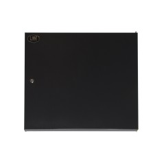 PORTA CHIUSA IN METALLO PIENO CON SERRATURA PER ARMADIO LINK 12U LK 1912UNF NERO