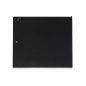PORTA CHIUSA IN METALLO PIENO CON SERRATURA PER ARMADIO LINK 12U LK 1912UNF NERO