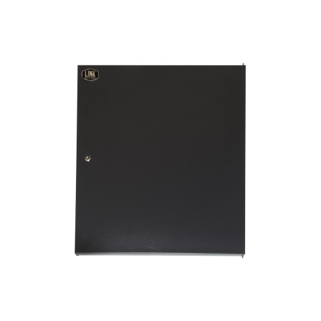 PORTA CHIUSA IN METALLO PIENO CON SERRATURA PER ARMADIO LINK 15U LK 1915UNF NERO