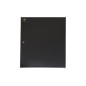 PORTA CHIUSA IN METALLO PIENO CON SERRATURA PER ARMADIO LINK 15U LK 1915UNF NERO