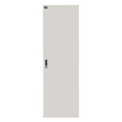 PORTA IN METALLO PIENO GRIGIA PER ARMADI LINK 32U LARGHEZZA 600MM CON SERRATURA