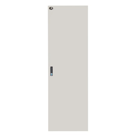 PORTA METALLO PIENO PER ARMADI LINK 42U 800MM LARGHEZZA GRIGIA