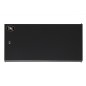 PORTA CHIUSA IN METALLO PIENO CON SERRATURA PER ARMADIO LINK 6U LK 1906UNF NERO