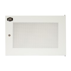 PORTA METALLO TRAFORATA CON SERRATURA PER ARMADIO LINK 9U LK1909UGF GRIGIO