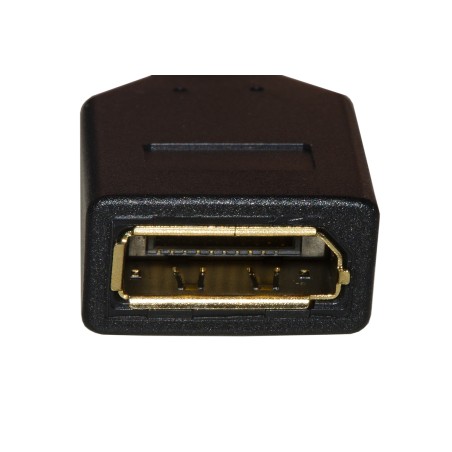 CAVO PROLUNGA DISPLAYPORT MASCHIO/FEMMINA CONTATTI DORATI 4K60HZ 21,6GBS MT 1