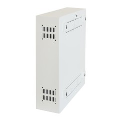 BOX A MURO PER DVR, 2 CHIAVI, 2 SWITCH PER ALLARMI BIANCO, CM 43X13X50