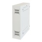 BOX A MURO PER DVR, 2 CHIAVI, 2 SWITCH PER ALLARMI BIANCO, CM 43X13X50