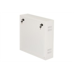 BOX A MURO DVR/NVR 2 SERRATURE CON RIPIANO APRIBILE MM 580(L) X 550(A) X 150(P)