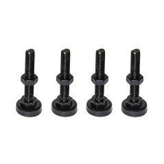 SET 4 PIEDINI PER ARMADI LINK COLORE NERO