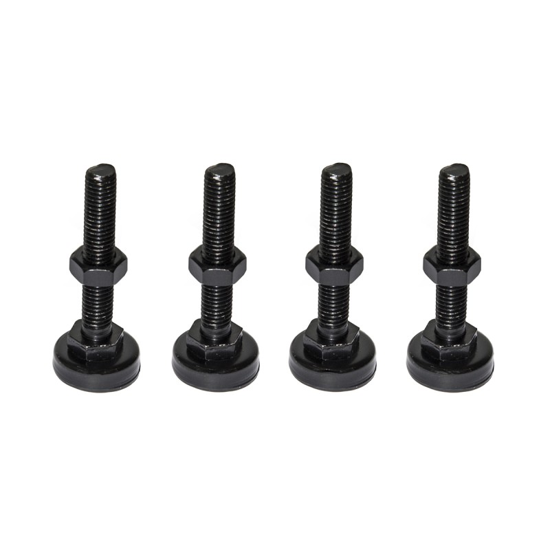 SET 4 PIEDINI PER ARMADI LINK COLORE NERO