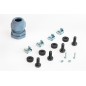 CASSETTO FIBRA OTTICA 24 PORTE PER ADATTATORI SC DUPLEX 1 UNITA' PER INSTALLAZIONE 19" NERO (VUOTO)