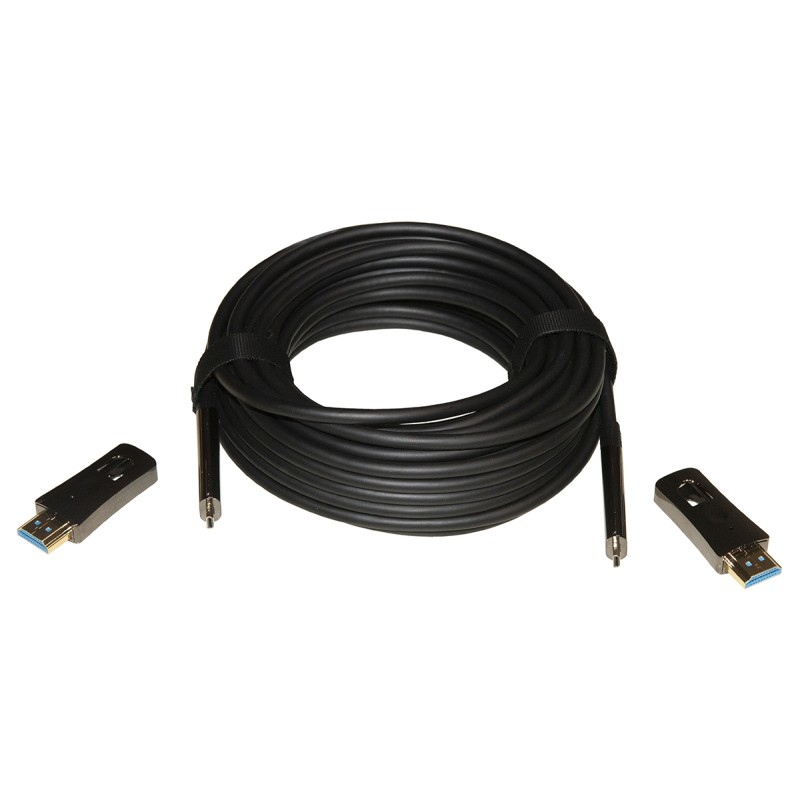CAVO HDMI® AOC FIBRA OTTICA MT 40 CON CONNETTORI STACCABILI